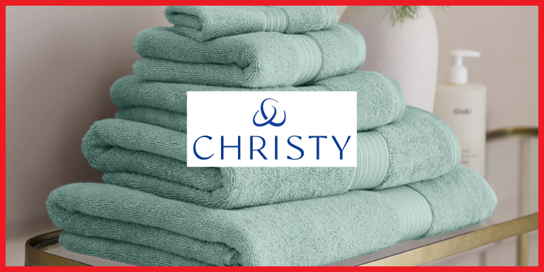 Christy Supreme Towels 20% off